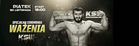 Oficjalna ceremonia ważenia KSW 46 w piątek o 18:00 w Arenie Gliwice