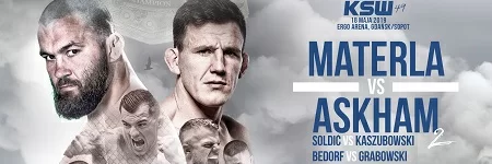 KSW 49: Askham vs. Materla 2, Soldic, & Bedorf