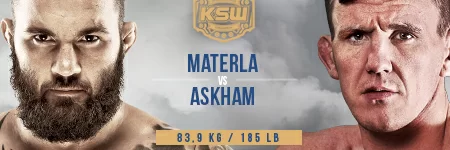 Wielki rewanż Materla vs. Askham i Roberto Soldić na KSW 49 w ERGO ARENIE!