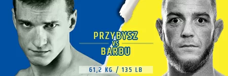 Sebastian Przybysz welcomes Bogdan Barbu at KSW 48