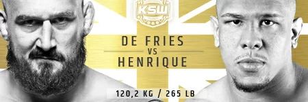 Luis Henrique zastąpi Damiana Grabowskiego w walce o pas wagi ciężkiej na KSW 50