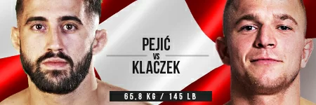 Krzysztof Klaczek rywalem Filipa Pejicia na gali KSW 51 w Zagrzebiu