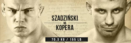 Bartłomiej Kopera zmierzy się na własnej ziemi w Łodzi z Gracjanem Szadzińskim