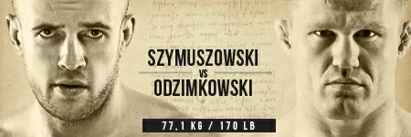 Kamil Szymuszowski skrzyżuje rękawice z Albertem Odzimkowskim na własnej ziemi na KSW 53
