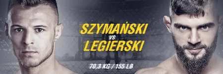 Roman Szymański rywalem Mateusza Legierskiego na KSW 53