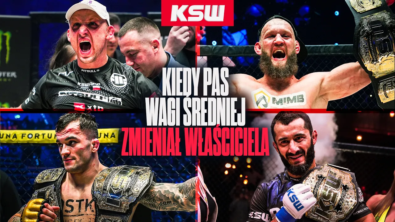 Chalidow, Pawlak, Kuberski, Soldić, Askham, Materla. Zmiany mistrza wagi średniej KSW - XTB KSW 117 