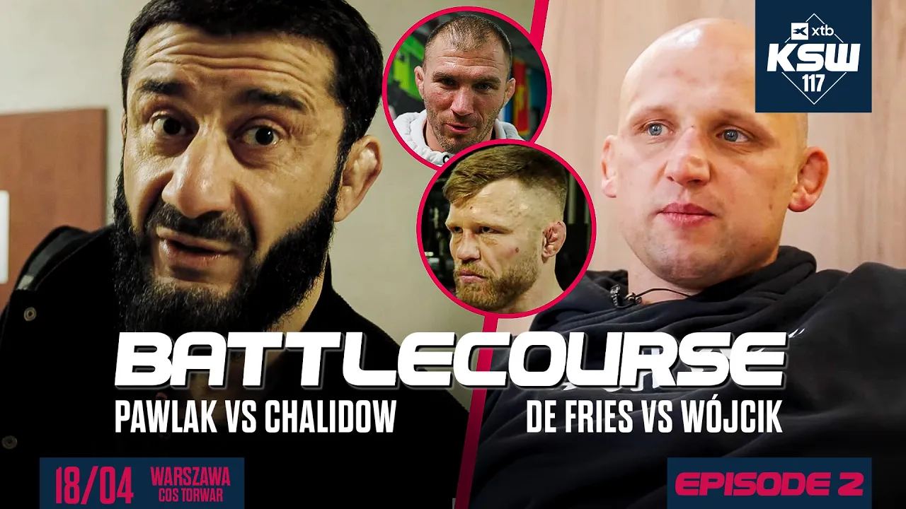 Chalidow, Pawlak, Odzimkowski i Rutkowski przed XTB KSW 117 - KSW Battlecourse [ODCINEK 2] 