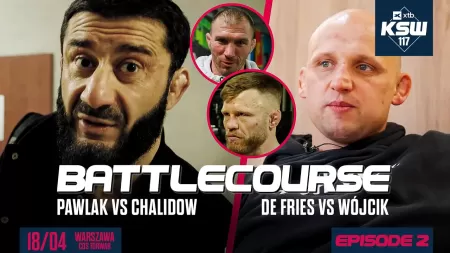 Chalidow, Pawlak, Odzimkowski i Rutkowski przed XTB KSW 117 - KSW Battlecourse [ODCINEK 2] 