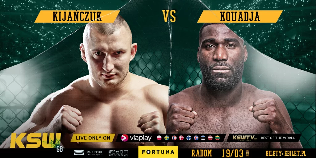 Starcie w wadze półciężkiej dodane do karty walk gali KSW 68