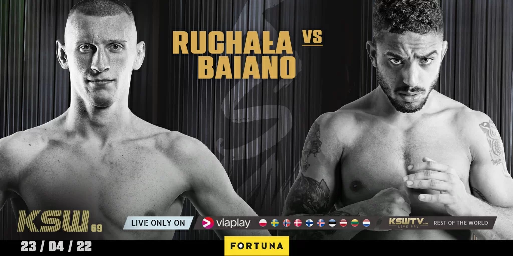 Robert Ruchała zmierzy się z niepokonanym Włochem na KSW 69