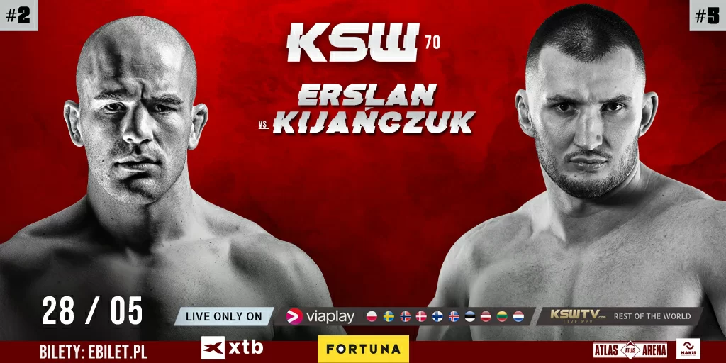 Polsko-chorwackie starcie w wadze półciężkiej dodane do karty KSW 70 w Łodzi