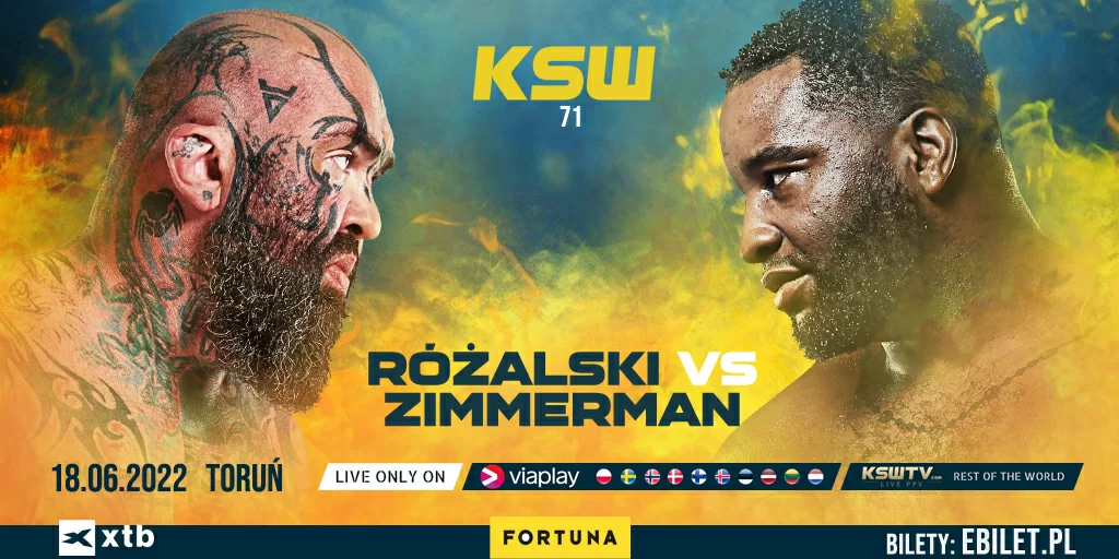 Ikona kickboxingu rywalem Marcina Różalskiego na KSW 71 w Toruniu