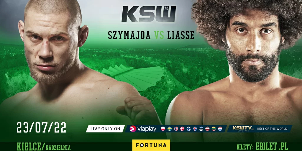 Hubert Szymajda zmierzy się z Yannem Liasse na gali KSW 72