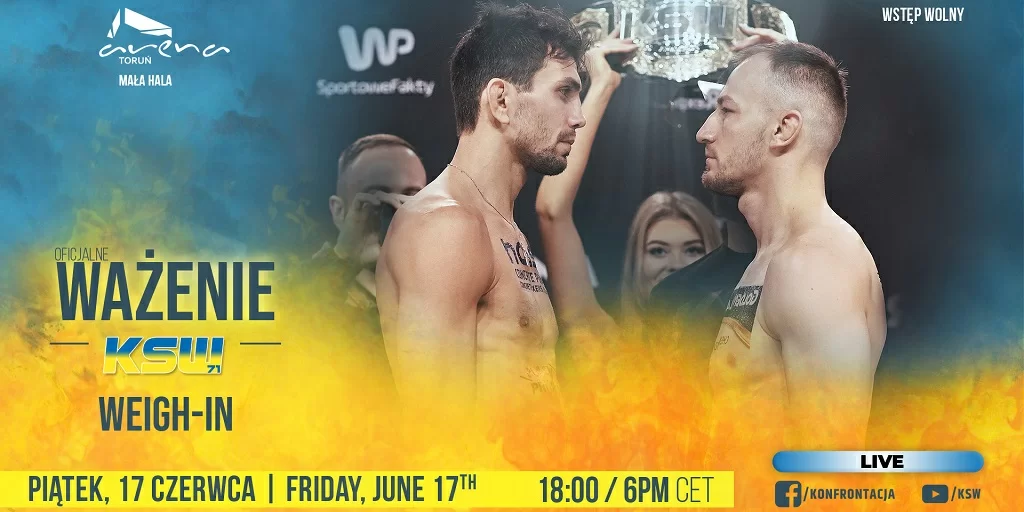 KSW 71 Weigh-Ins Results