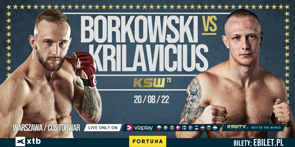 Borys Borkowski vs Raimondas Krilavičius na gali KSW 73