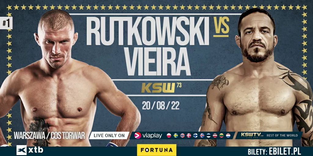 Reginaldo Vieira steps in for KSW 73 Co-Main Event