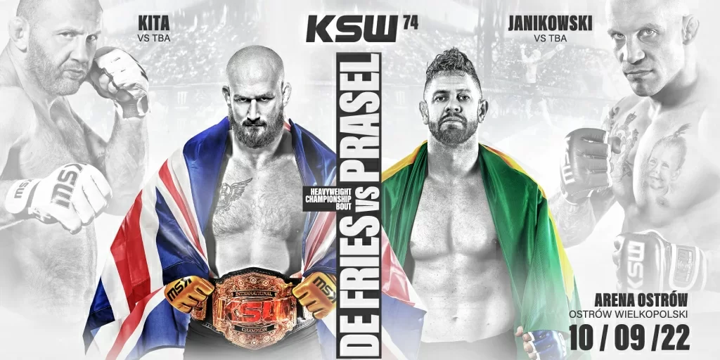 Starcie o pas wagi ciężkiej walką wieczoru gali KSW 74