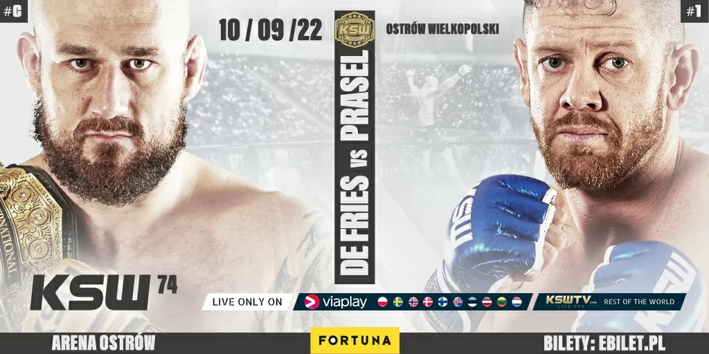 KSW 74: Phil De Fries vs. Ricardo Prasel