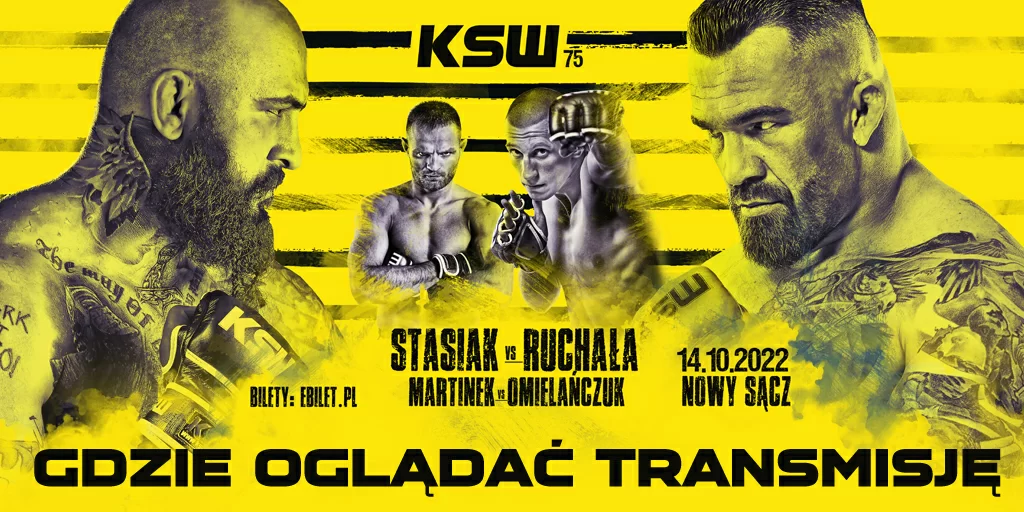 KSW 75 - gdzie oglądać transmisję