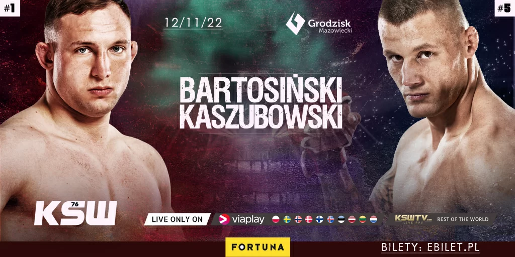 Droga do KSW 76 – Adrian Bartosiński i Krystian Kaszubowski