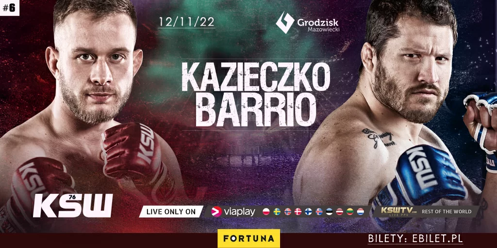 Croatian stars in action at KSW 76