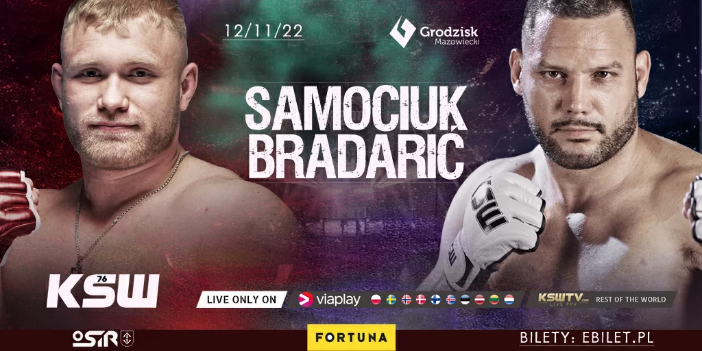Droga do KSW 76 – Marek Samociuk i Filip Bradarić