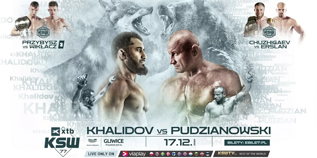 XTB KSW 77 FULL FIGHT CARD