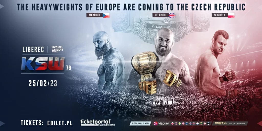 Czołowi ciężcy z Europy jadą do Czech! KSW 79 już w lutym w Libercu