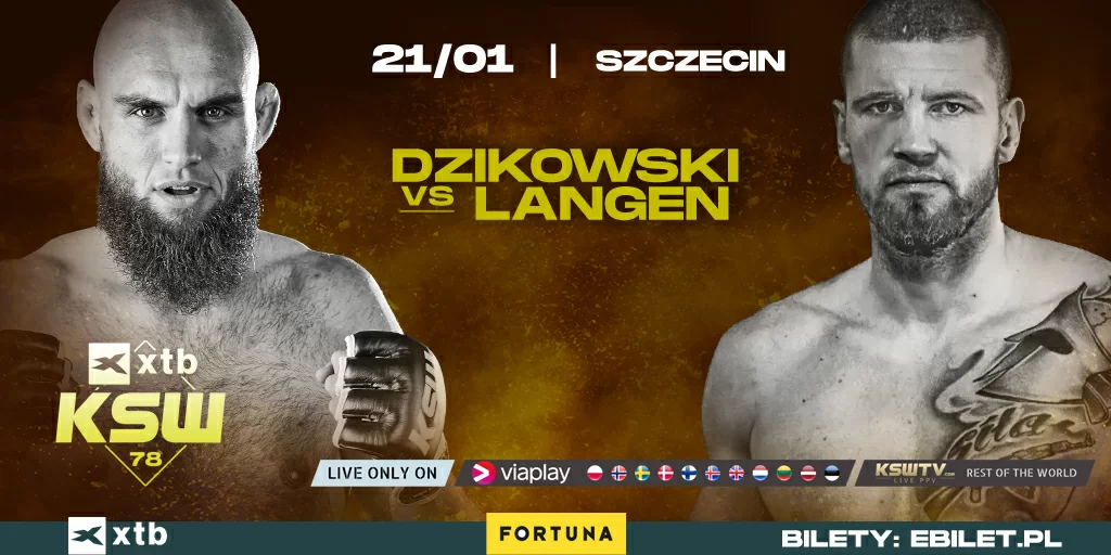 Borys Dzikowski z nowym rywalem na gali XTB KSW 78