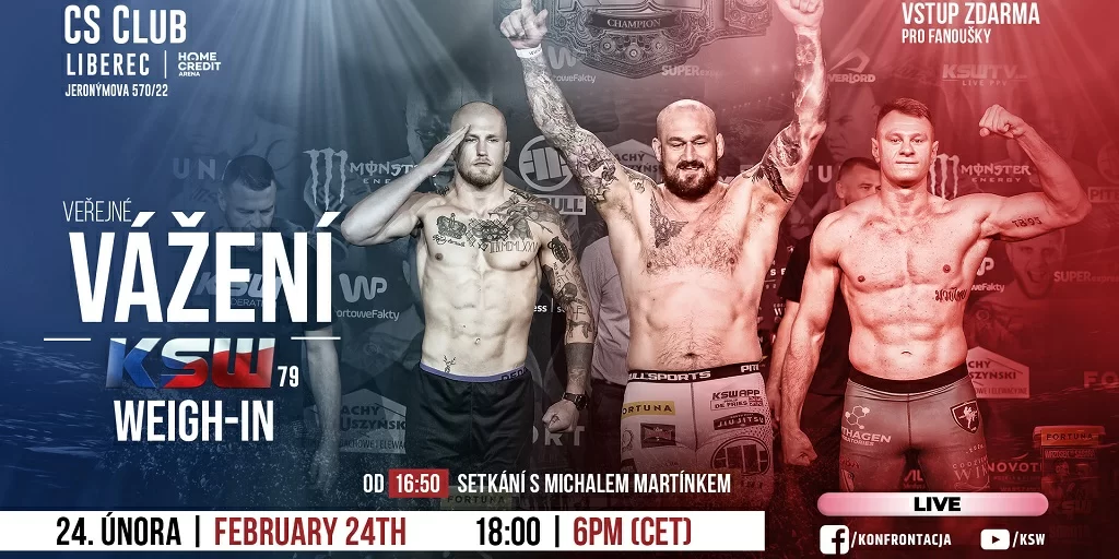 KSW 79 Weigh-In results