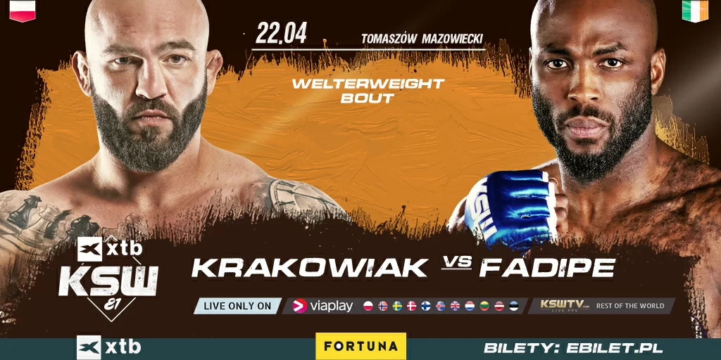 Droga do XTB KSW 81 – Marcin Krakowiak i Henry Fadipe