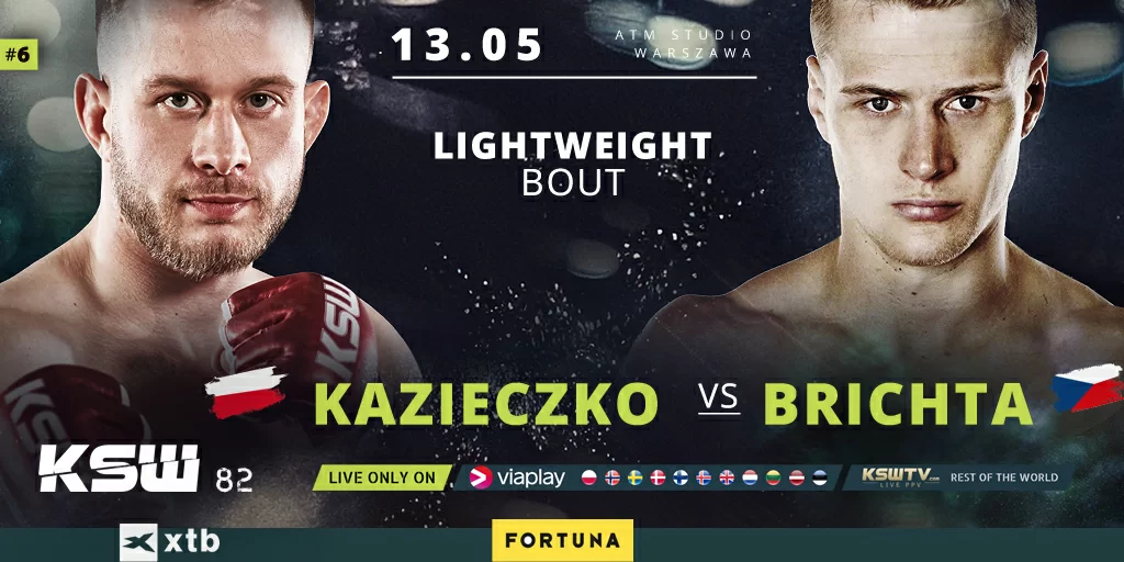 Były pretendent do pasa wagi lekkiej przywita na KSW 82 jednego z najbardziej utalentowanych czeskich fighterów