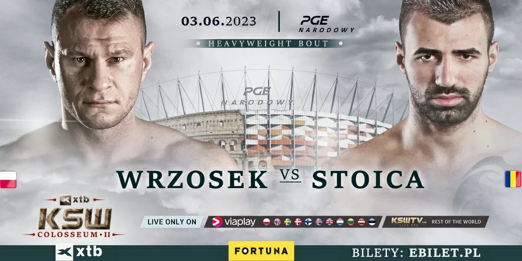 „Bucharest Bad Boy" rywalem Arkadiusza Wrzoska na gali XTB KSW Colosseum 2