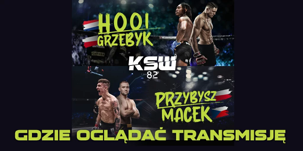 KSW 82 – gdzie oglądać transmisję
