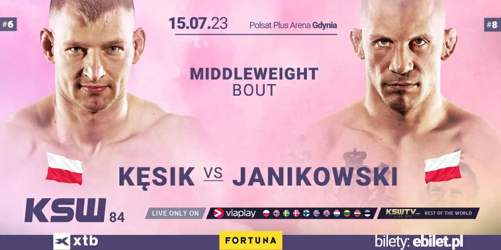Damian Janikowski zmierzy się z „Polskim Czołgiem" na gali KSW 84