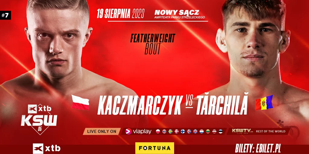 Patryk Kaczmarczyk zmierzy się z rewelacją gali w Lubinie podczas XTB KSW 85
