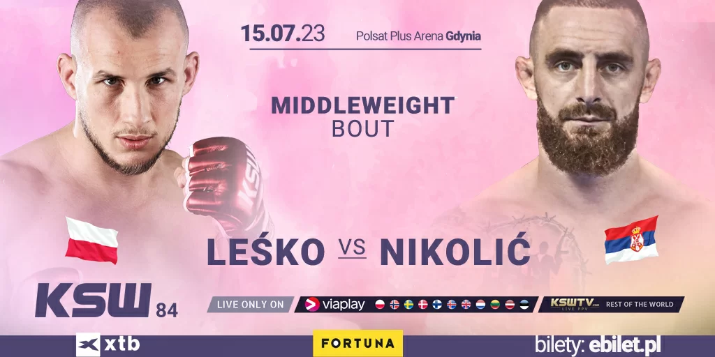 Droga do KSW 84 – Bartosz Leśko i Nemanja Nikolić