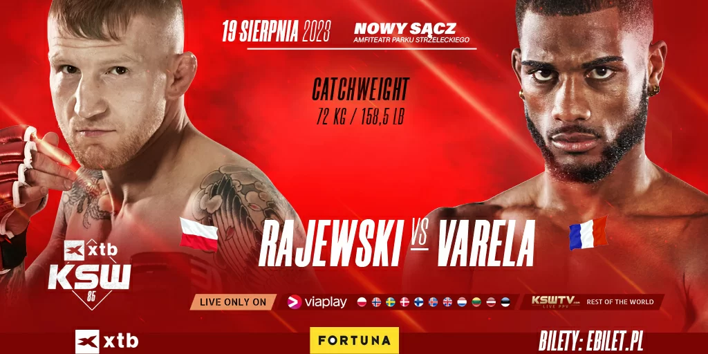 Droga do XTB KSW 85 – Łukasz Rajewski i Wilson Varela