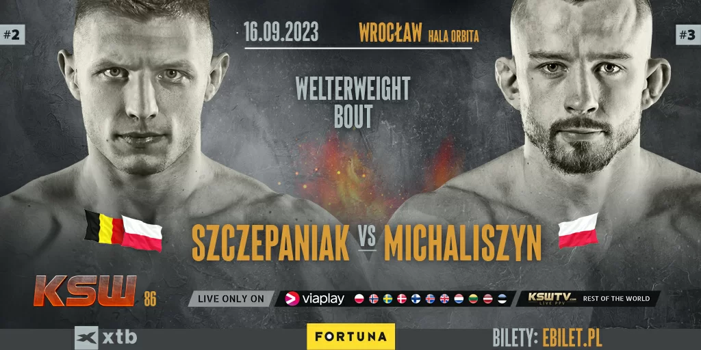 Konfrontacja w czubie kategorii półśredniej na gali KSW 86 we Wrocławiu
