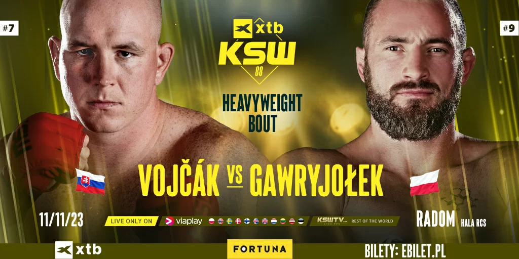 Droga do XTB KSW 88 – Štefan Vojčák i Kamil Gawryjołek