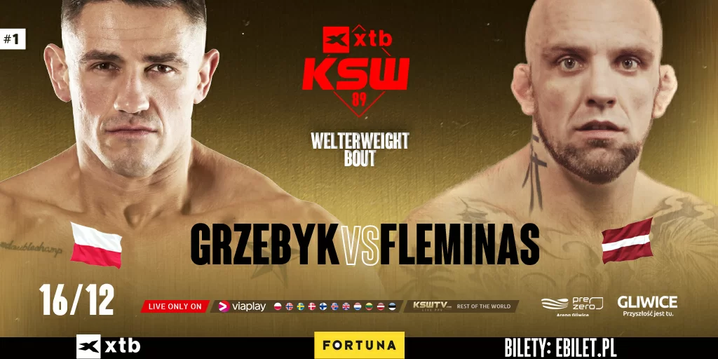 Droga do XTB KSW 89 – Andrzej Grzebyk i Madars Fleminas