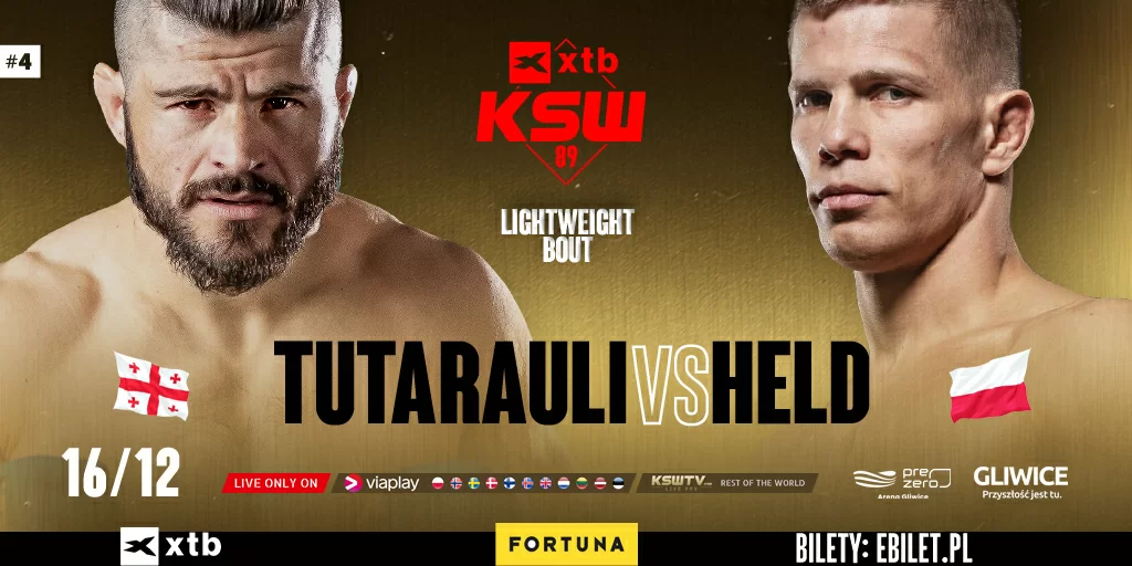 Droga do XTB KSW 89 – Rauli Tutarauli i Marcin Held
