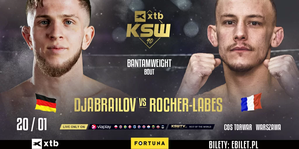 Droga do XTB KSW 90 – Islam Djabrailov i Alfan Rocher-Labes