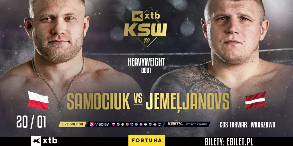 Droga do XTB KSW 90 – Marek Samociuk i Oļegs Jemeļjanovs
