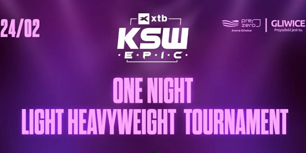 Mistrzowski turniej wagi półciężkiej na gali XTB KSW Epic