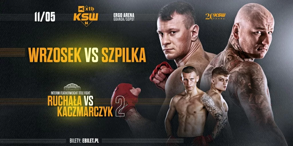 KSW wraca do ERGO ARENY! Walka o pas i starcie Wrzosek vs Szpilka już w maju