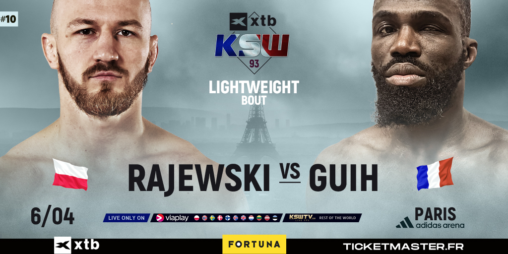 Sebastian Rajewski zmierzy się z francuskim mistrzem na gali KSW 93 w ...