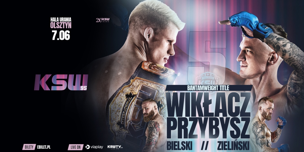 KSW zawita do Olsztyna. Wielki mistrzowski rewanż walką wieczoru KSW 95 ...