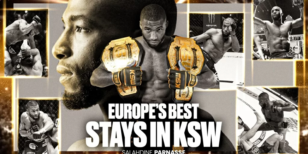 Najgorętsze nazwisko europejskiego MMA pozostaje w KSW! Salahdine Parnasse z nowym kontraktem