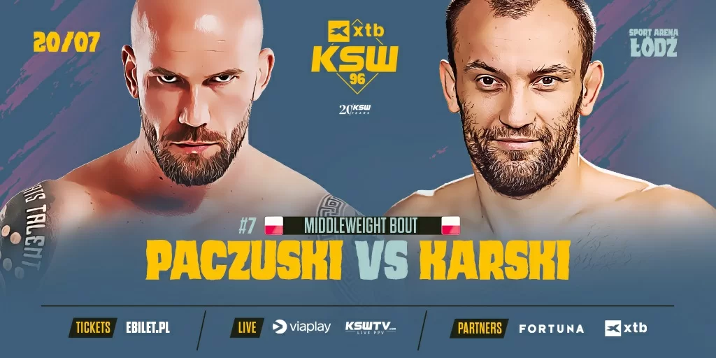 Radosław Paczuski z nowym rywalem na galę XTB KSW 96